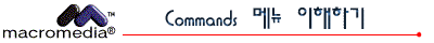 Commands ޴ ϱ